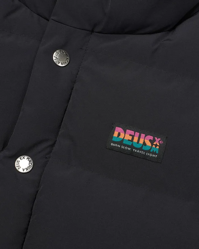 Cadettes Puffer Vest 8211 Black Women Deus Ex Machina Outerwear Cadettes Puffer Vest 8211 Black Women Deus Ex Machina Outerwear