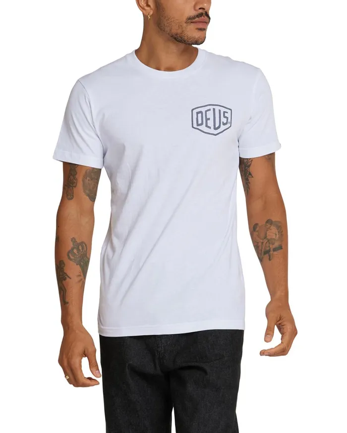 Camperdown Address 8211 White Men Deus Ex Machina Tees