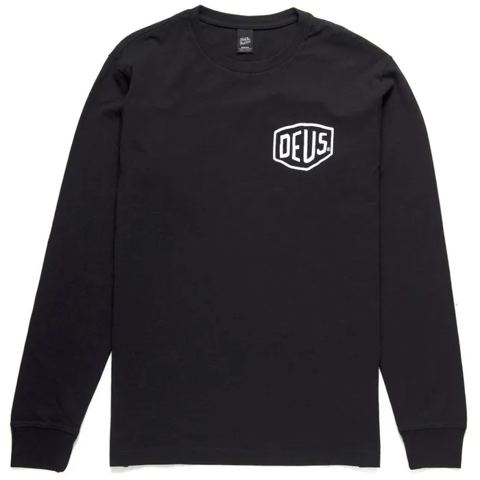 Camperdown Address Long Sleeve Tee 8211 Black Men Deus Ex Machina Classics