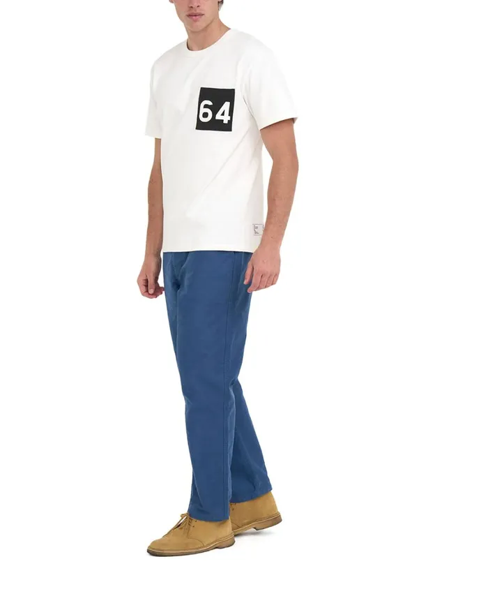 Camperdown Address Tee 8211 Vintage White Men Deus Ex Machina Tees Camperdown Address Tee 8211 Vintage White Men Deus Ex Machina Tees