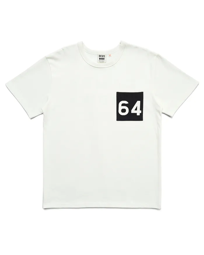 Camperdown Address Tee 8211 Vintage White Men Deus Ex Machina Tees Camperdown Address Tee 8211 Vintage White Men Deus Ex Machina Tees