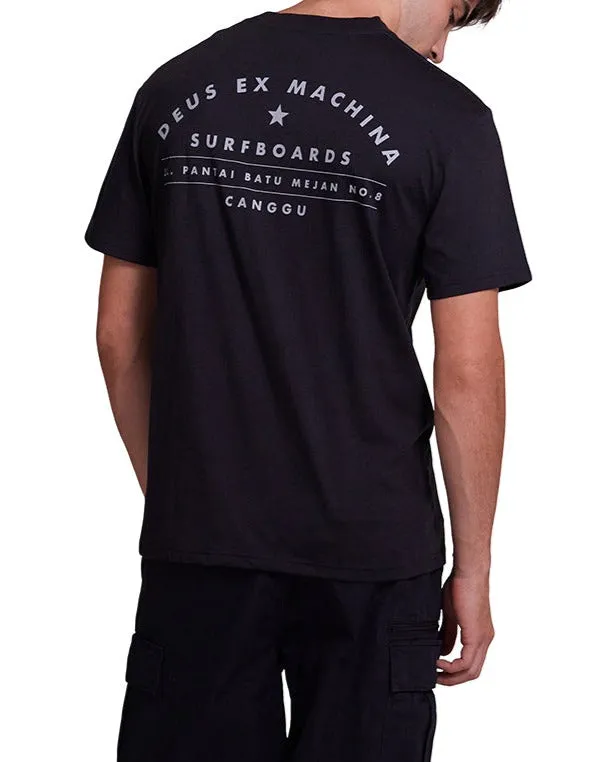 Canggu Surf Tee Black Men Deus Ex Machina Tees Canggu Surf Tee Black Men Deus Ex Machina Tees