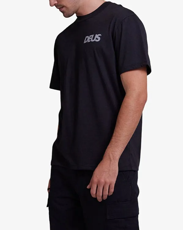 Canggu Surf Tee Black Men Deus Ex Machina Tees Canggu Surf Tee Black Men Deus Ex Machina Tees