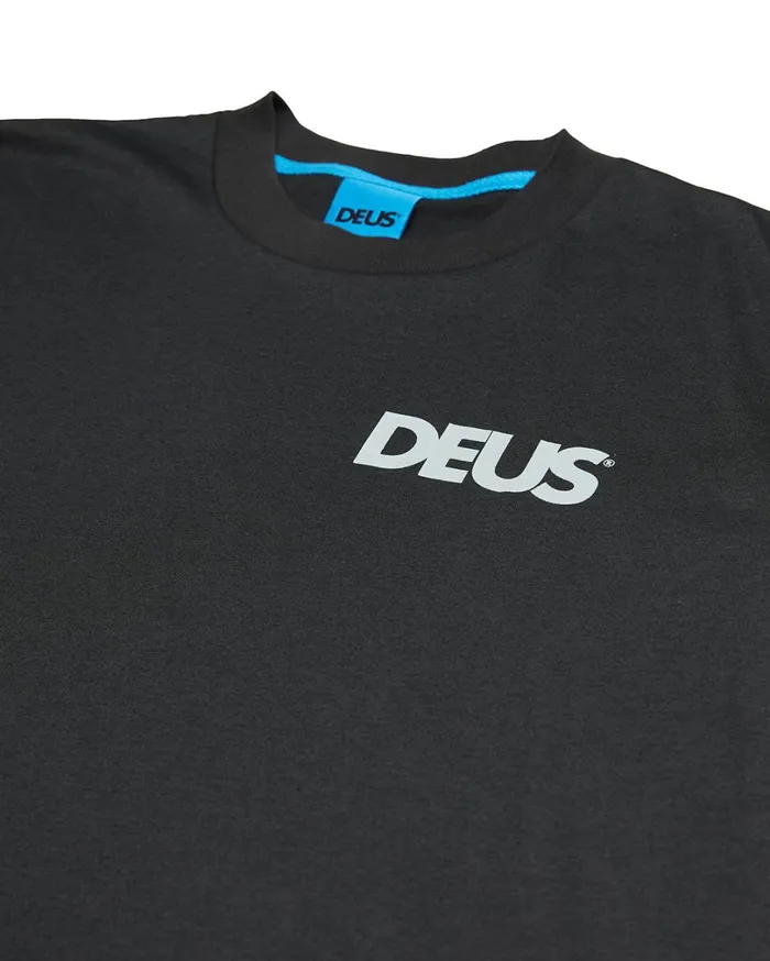 Canggu Surf Tee Black Men Deus Ex Machina Tees Canggu Surf Tee Black Men Deus Ex Machina Tees