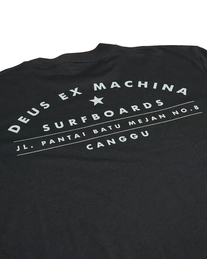 Canggu Surf Tee Black Men Deus Ex Machina Tees Canggu Surf Tee Black Men Deus Ex Machina Tees