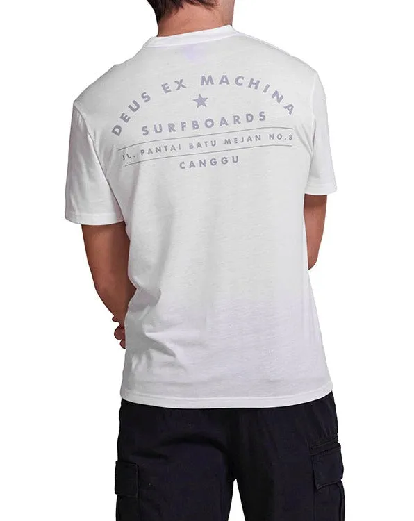 Canggu Surf Tee Vintage White Men Deus Ex Machina Tees Canggu Surf Tee Vintage White Men Deus Ex Machina Tees