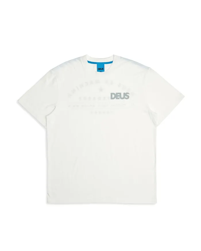 Canggu Surf Tee Vintage White Men Deus Ex Machina Tees Canggu Surf Tee Vintage White Men Deus Ex Machina Tees