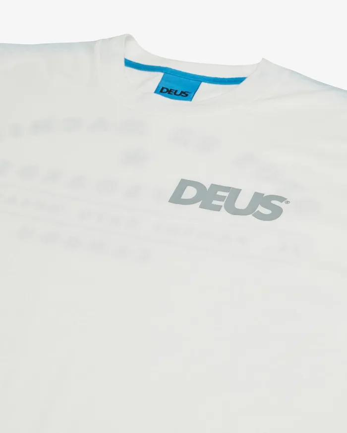 Canggu Surf Tee Vintage White Men Deus Ex Machina Tees Canggu Surf Tee Vintage White Men Deus Ex Machina Tees