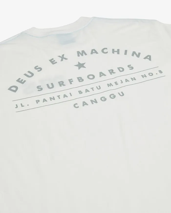 Canggu Surf Tee Vintage White Men Deus Ex Machina Tees Canggu Surf Tee Vintage White Men Deus Ex Machina Tees