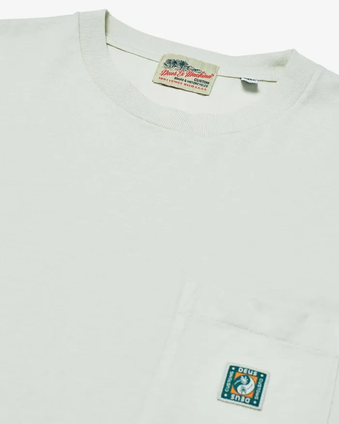 Canyon Pocket Tee Box Fit 8211 Dirty White Men Deus Ex Machina Tees Canyon Pocket Tee Box Fit 8211 Dirty White Men Deus Ex Machina Tees