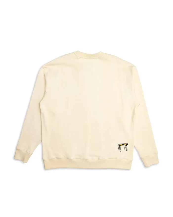 Caution Crew 8211 Dirty White Men Deus Ex Machina Hoodies and Sweaters Caution Crew 8211 Dirty White Men Deus Ex Machina Hoodies and Sweaters