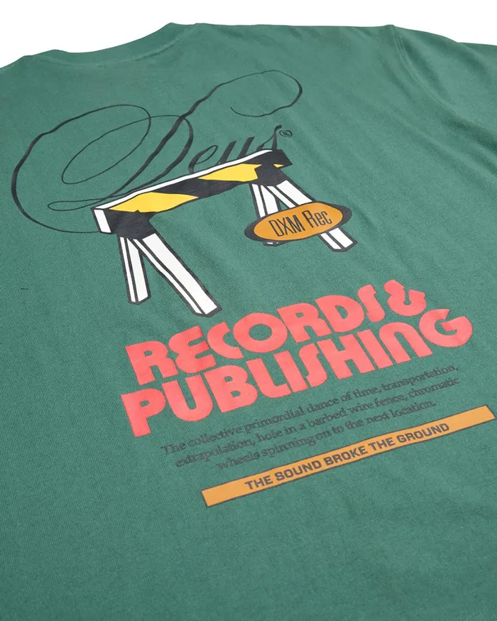 Caution Tee 8211 Work Green Men Deus Ex Machina Tees Caution Tee 8211 Work Green Men Deus Ex Machina Tees