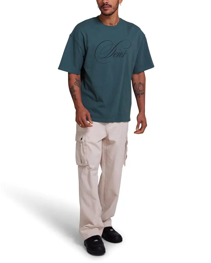 Caution Tee 8211 Work Green Men Deus Ex Machina Tees Caution Tee 8211 Work Green Men Deus Ex Machina Tees