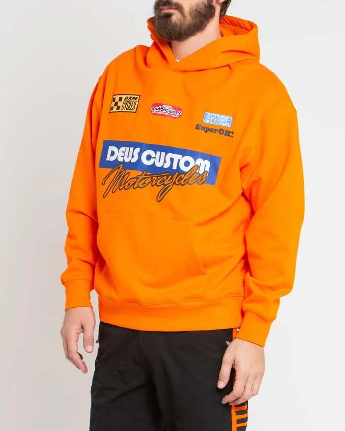 Champagne Hoodie 8211 Golden Poppy Men Deus Ex Machina Hoodies and Sweaters