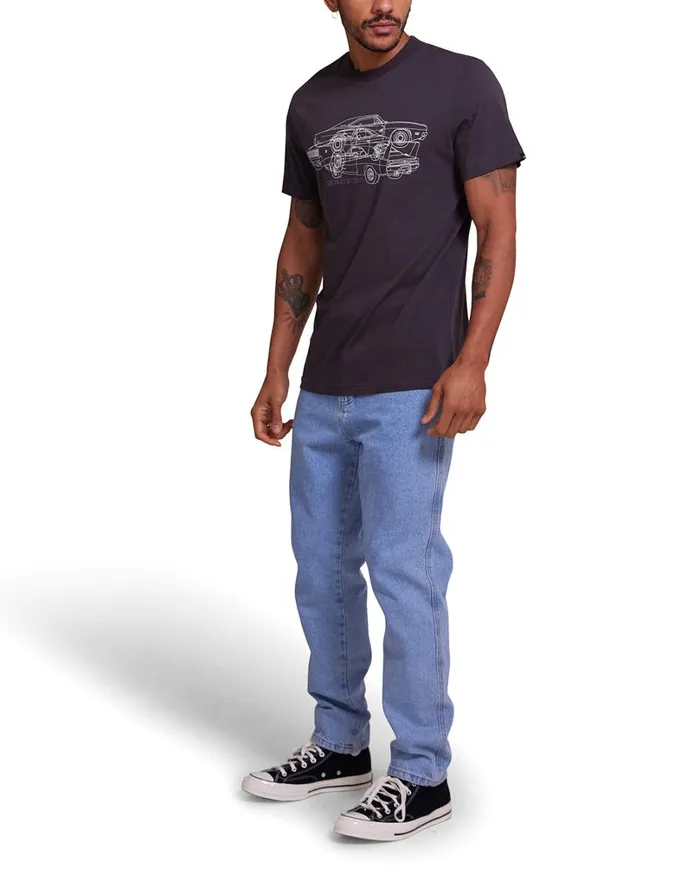 Charger Tee 8211 Anthracite Men Deus Ex Machina Tees Charger Tee 8211 Anthracite Men Deus Ex Machina Tees