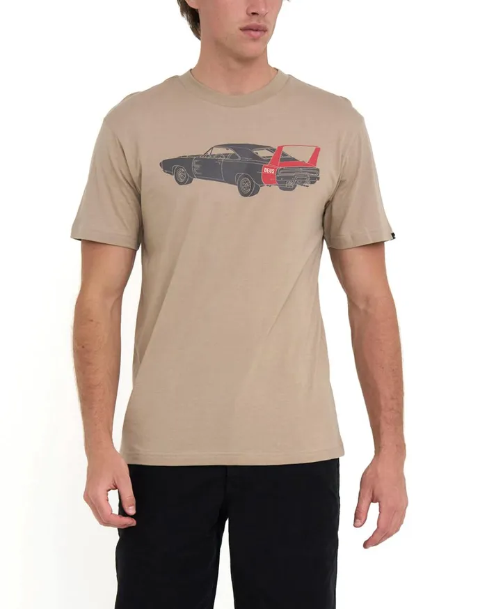 Charger Tee 8211 Khaki Men Deus Ex Machina Tees