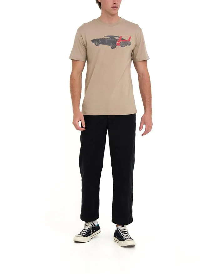 Charger Tee 8211 Khaki Men Deus Ex Machina Tees Charger Tee 8211 Khaki Men Deus Ex Machina Tees