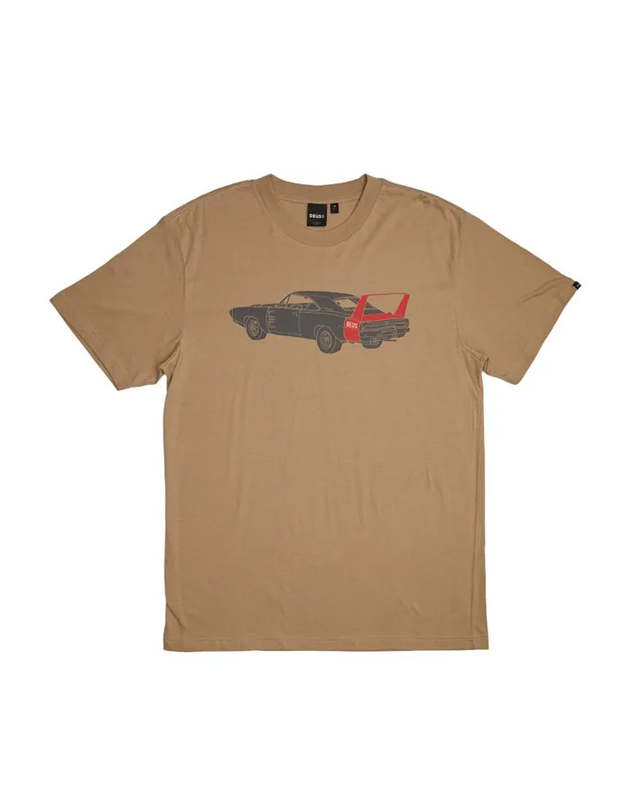 Charger Tee 8211 Khaki Men Deus Ex Machina Tees Charger Tee 8211 Khaki Men Deus Ex Machina Tees
