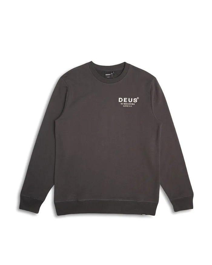 Chatterbox Crew 8211 Anthracite Men Deus Ex Machina Hoodies and Sweaters Chatterbox Crew 8211 Anthracite Men Deus Ex Machina Hoodies and Sweaters