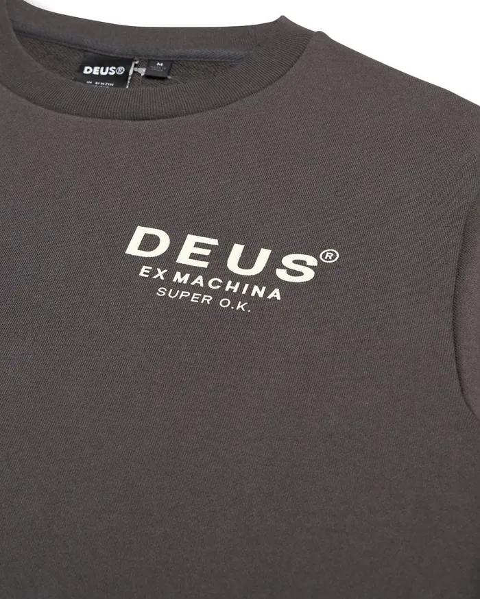 Chatterbox Crew 8211 Anthracite Men Deus Ex Machina Hoodies and Sweaters Chatterbox Crew 8211 Anthracite Men Deus Ex Machina Hoodies and Sweaters