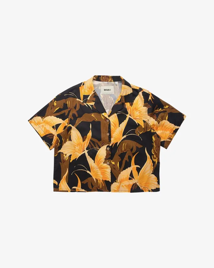 Chenault Shirt Relaxed Fit 8211 Black Women Deus Ex Machina Shirts Chenault Shirt Relaxed Fit 8211 Black Women Deus Ex Machina Shirts