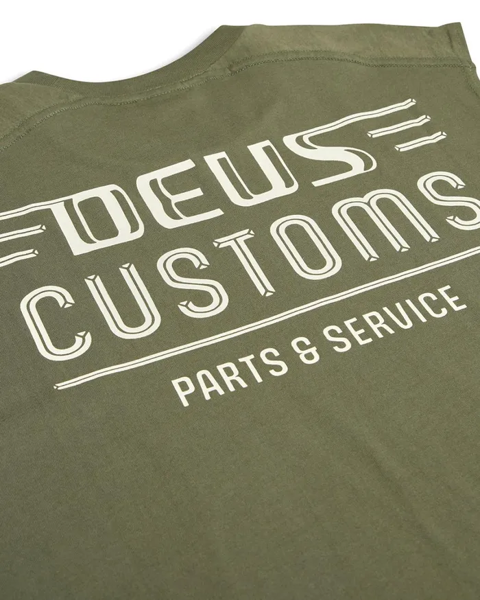 Chrome Muscle 8211 Lichen Green Men Deus Ex Machina Tees Chrome Muscle 8211 Lichen Green Men Deus Ex Machina Tees
