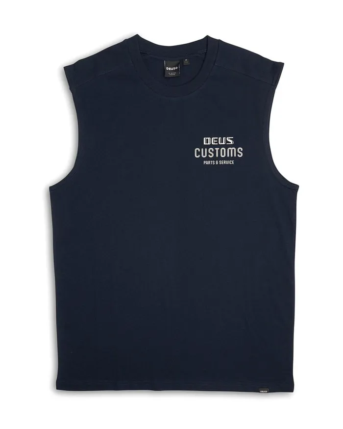 Chrome Muscle 8211 Navy Men Deus Ex Machina Tees