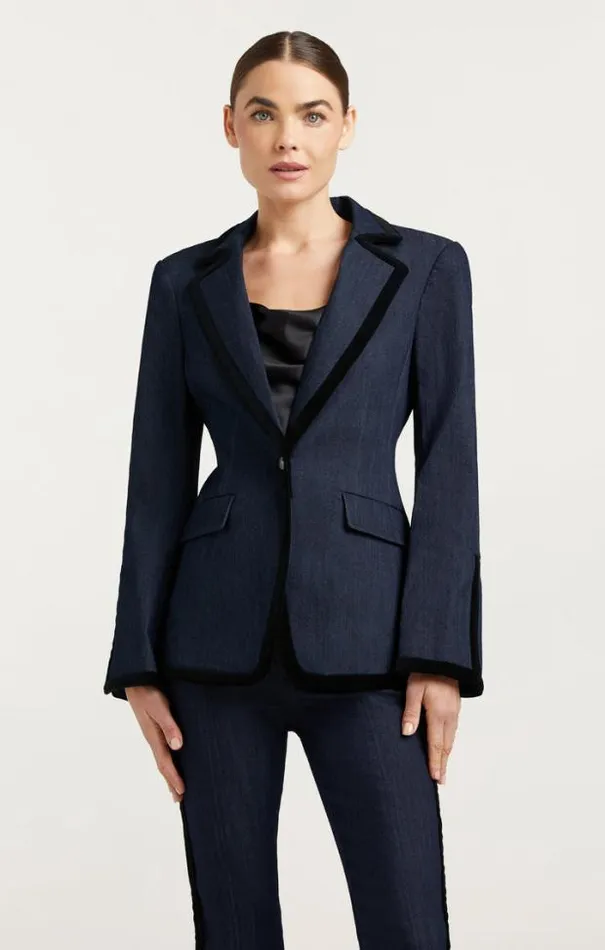 Cinq A Sept Blazers Women Ariane Blazer Indigoblack