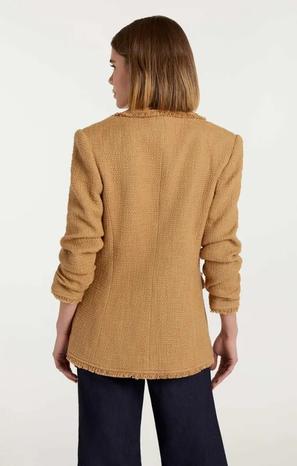 Cinq A Sept Blazers Women Boucle Khloe Blazer Sahara