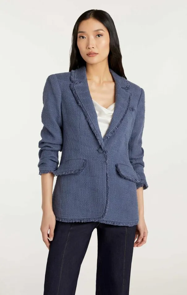 Cinq A Sept Blazers Women Boucle Khloe Blazer Shadow