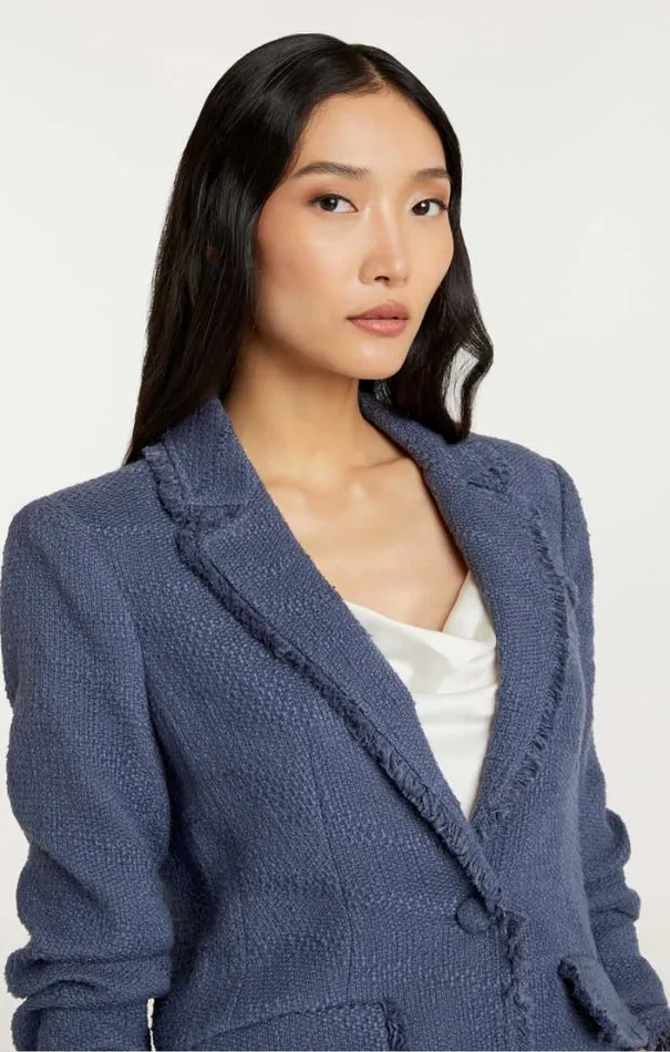 Cinq A Sept Blazers Women Boucle Khloe Blazer Shadow