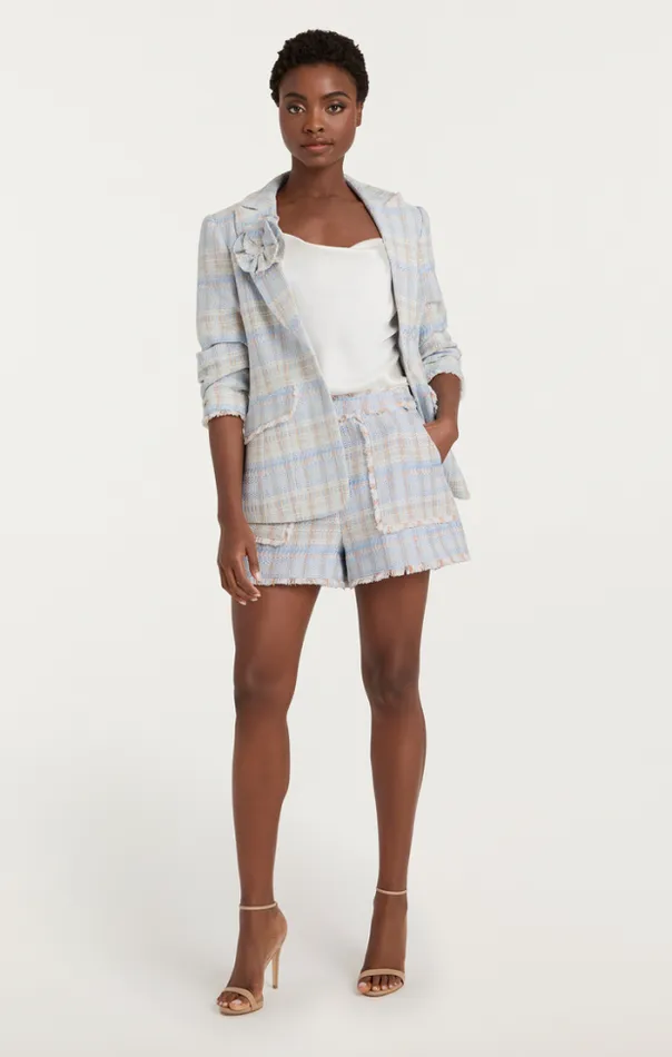 Cinq A Sept Blazers Women Boxweave Pricilla Blazer Skylight