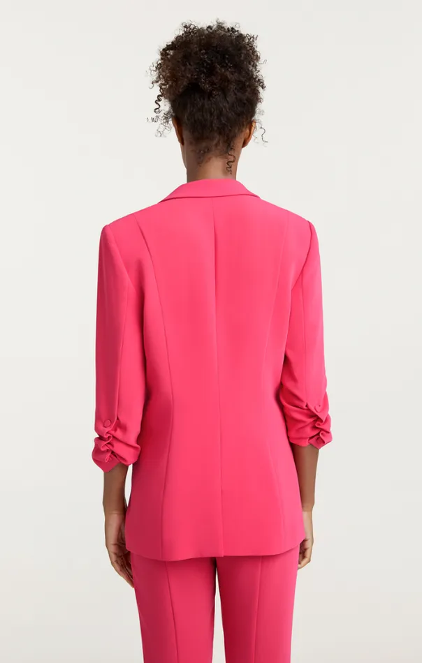 Cinq A Sept Blazers Women Crepe Khloe Blazer Berry Jam