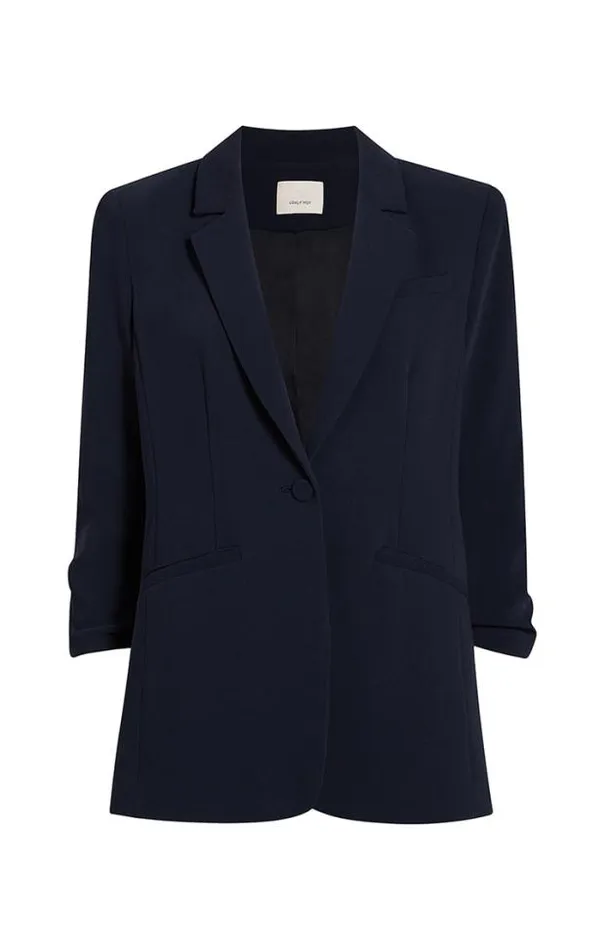 Cinq A Sept Blazers Women Crepe Khloe Blazer Navy