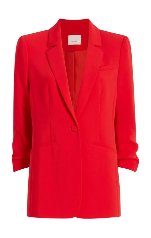 Cinq A Sept Blazers Women Crepe Khloe Blazer Rose