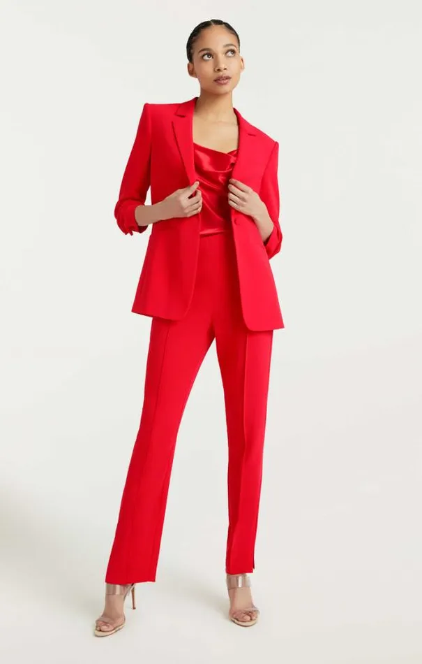 Cinq A Sept Blazers Women Crepe Khloe Blazer Rose