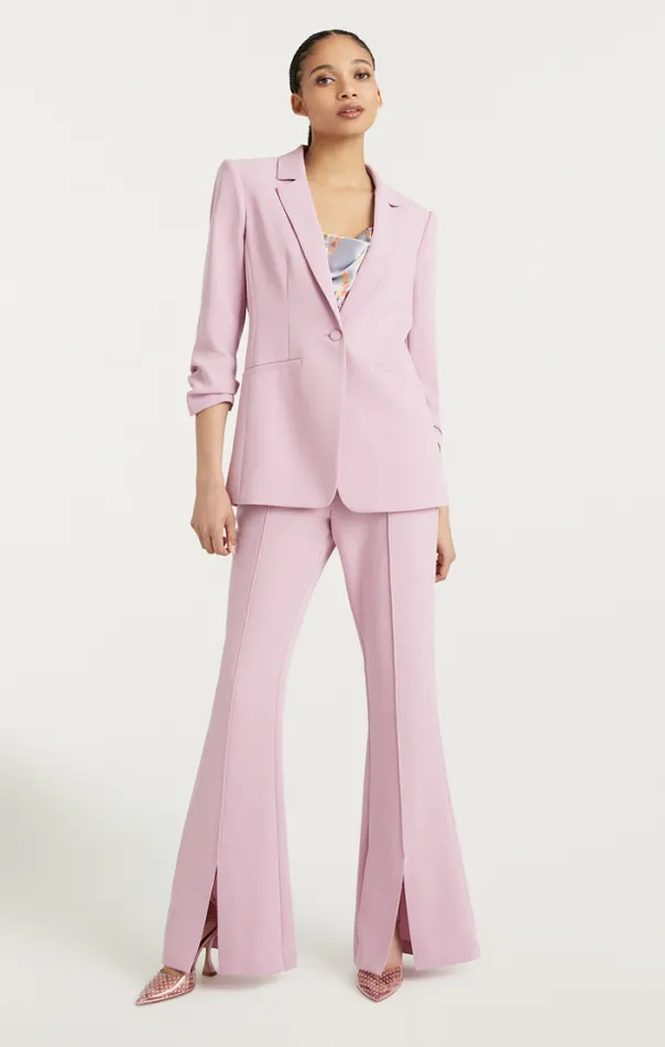 Cinq A Sept Blazers Women Crepe Khloe Blazer Warm Mauve