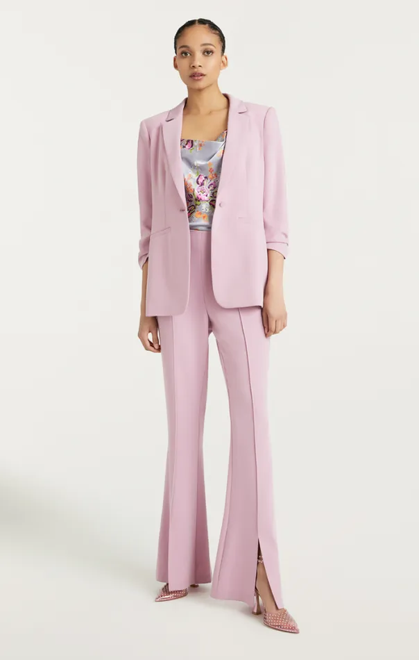 Cinq A Sept Blazers Women Crepe Khloe Blazer Warm Mauve