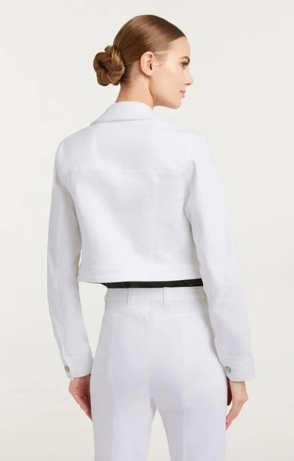 Cinq A Sept Blazers Women Crystal Floral Regina Jacket White