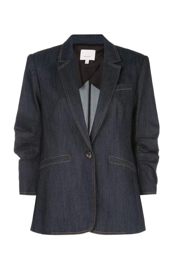 Cinq A Sept Blazers Women Denim Khloe Blazer Indigo