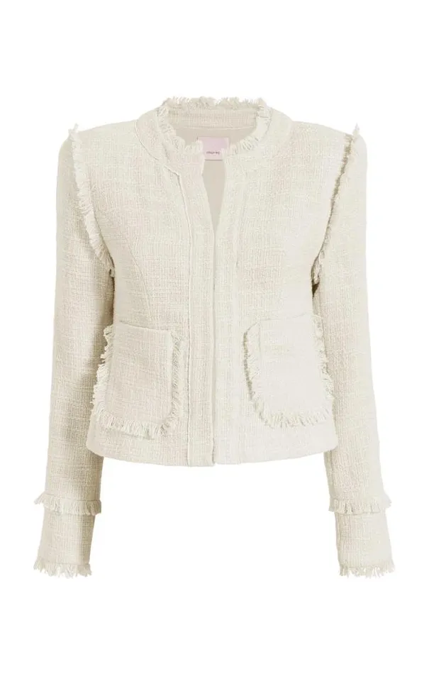 Cinq A Sept Blazers Women Keegan Jacket Gardenia