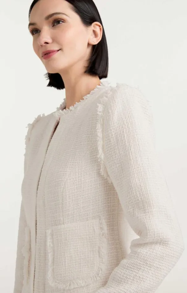 Cinq A Sept Blazers Women Keegan Jacket Gardenia