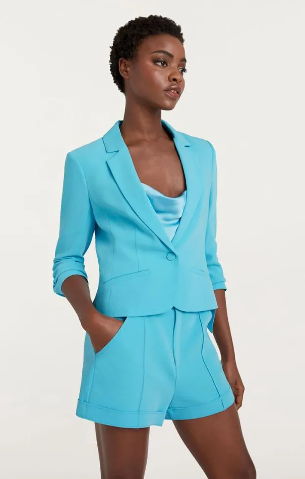 Cinq A Sept Blazers Women Le Petit Khloe Blazer Cyan