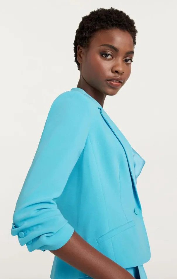 Cinq A Sept Blazers Women Le Petit Khloe Blazer Cyan