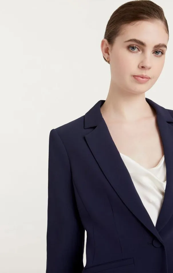 Cinq A Sept Blazers Women Le Petit Khloe Blazer Navy