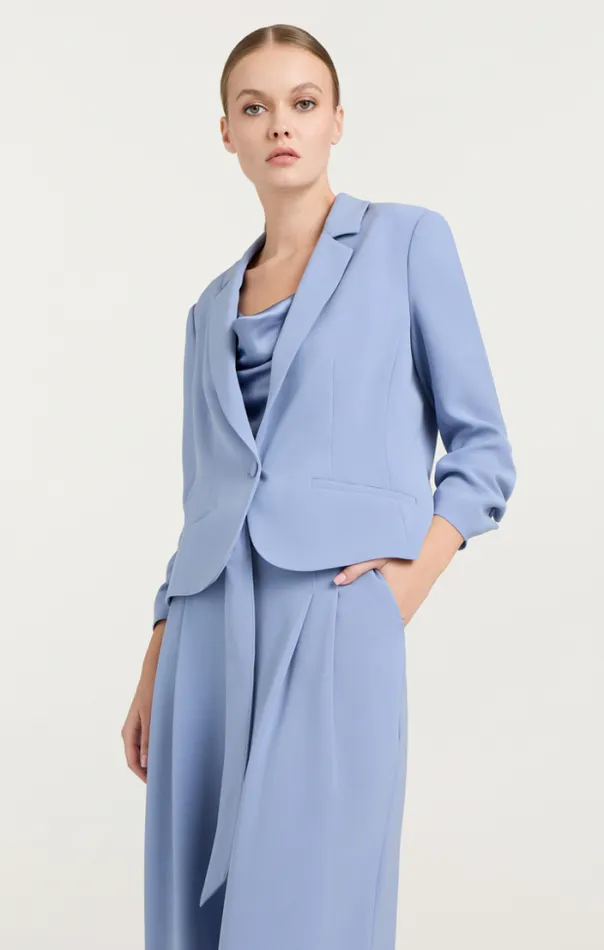 Cinq A Sept Blazers Women Le Petit Khloe Blazer Stonewash