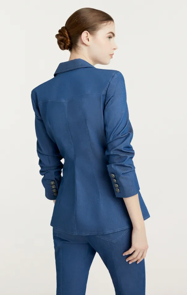Cinq A Sept Blazers Women Louisa Blazer Aegean Blue