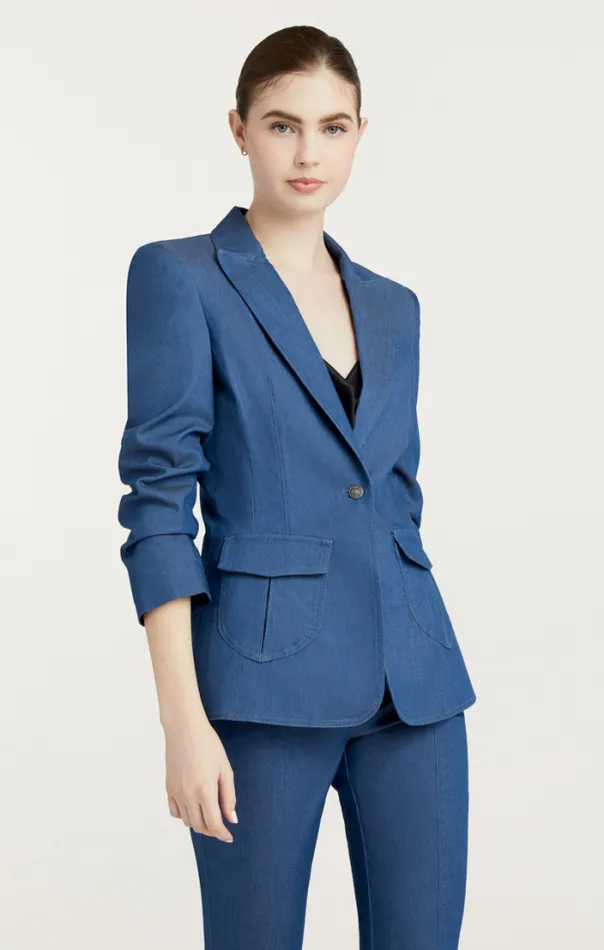 Cinq A Sept Blazers Women Louisa Blazer Aegean Blue