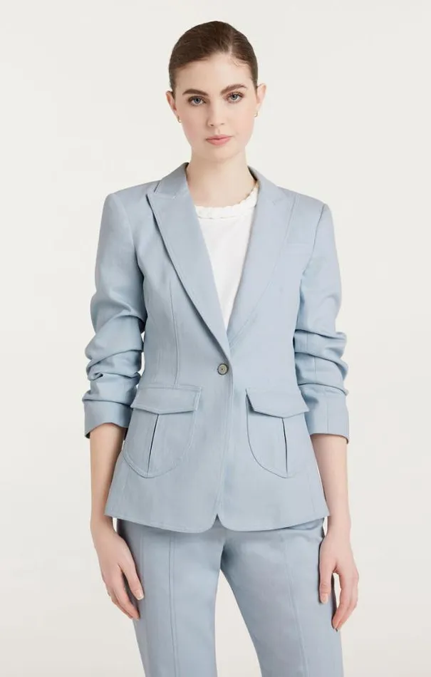 Cinq A Sept Blazers Women Louisa Blazer Baby Blue