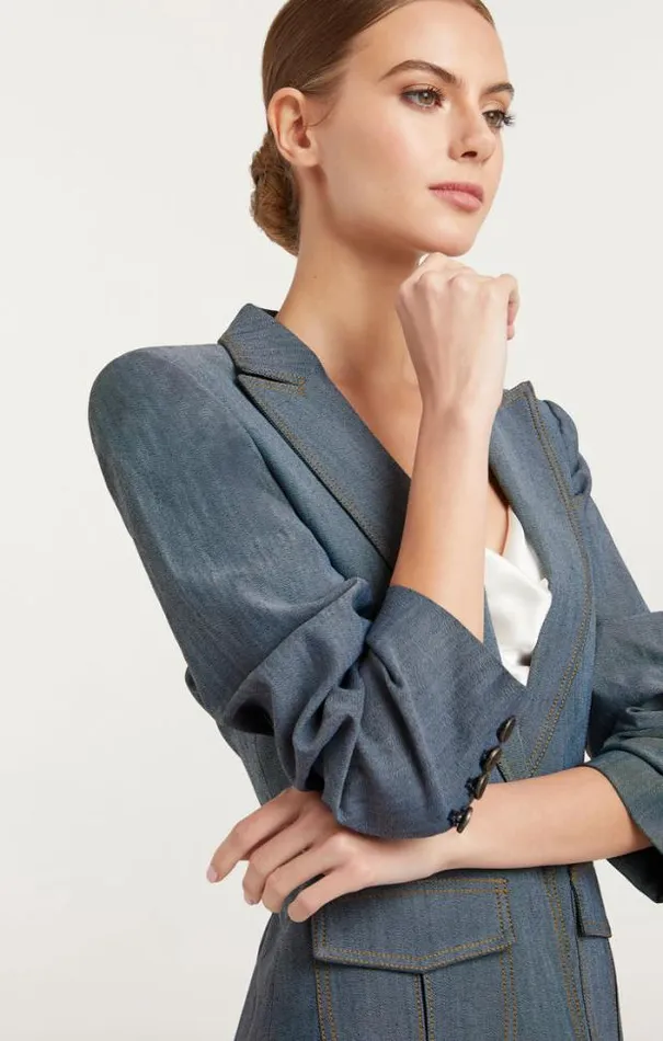Cinq A Sept Blazers Women Louisa Blazer Light Indigo